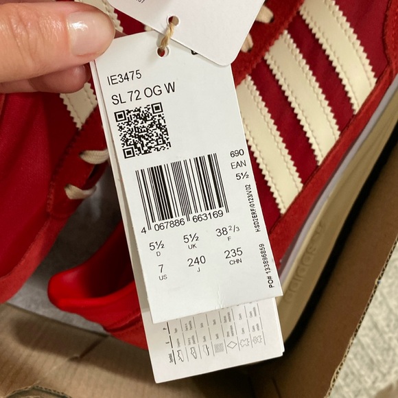 Adidas SL 72 scarlet red - Picture 3 of 7